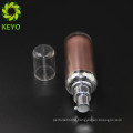 30ml brown acrylic cosmetic airless pump bottle